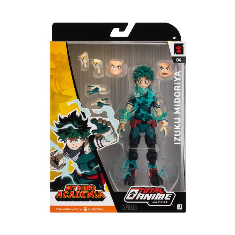 My Hero Academia Jazware Total Anime Izuku Midoriya Deku 16,5Cm